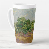 Van Gogh Olive Trees Painting Latte Mug カフェラテマグ (左アングル)