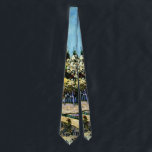 Van Gogh - Orchard Surrounded by Cypresses ネクタイ<br><div class="desc">Orchard Surrounded by Cypresses,  world-famous painting by Vincent van Gogh</div>