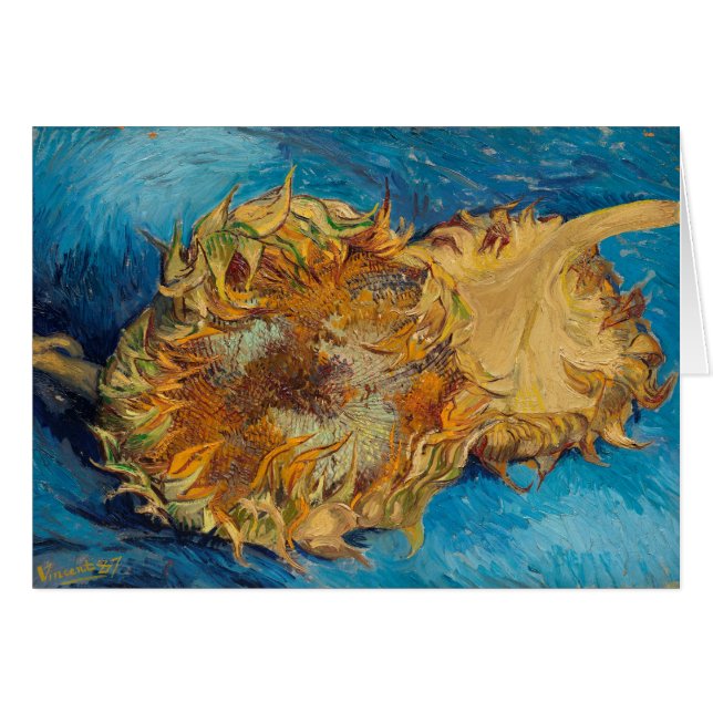 Van Gogh Painting Artによるひまわり (正面横)