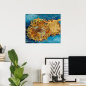 Van Gogh Painting Artによるひまわり ポスター (ホームオフィス)