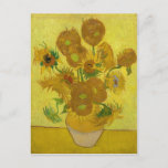 Van Gogh Painting Artによるひまわり ポストカード<br><div class="desc">黄色は幸福の色。ヴァン・ゴッホにとって特別な意味がある。この絵画色は黄色に支配され、私たち感じは太陽と生きる意志によって持ち込まれたエネルギーを作る。</div>