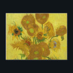Van Gogh Painting Artによるひまわり ポストカード<br><div class="desc">黄色は幸福の色。ヴァン・ゴッホにとって特別な意味がある。この絵画色は黄色に支配され、私たち感じは太陽と生きる意志によって持ち込まれたエネルギーを作る。</div>