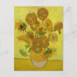 Van Gogh Painting Artによるひまわり ポストカード<br><div class="desc">黄色は幸福の色。ヴァン・ゴッホにとって特別な意味がある。この絵画色は黄色に支配され、私たち感じは太陽と生きる意志によって持ち込まれたエネルギーを作る。</div>