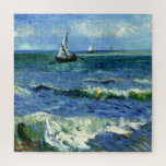 Van Gogh painting, Seascape, ジグソーパズル<br><div class="desc">Vincent van Gogh's famous painting,  Seascape.</div>