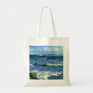 Van Gogh painting, Seascape, トートバッグ