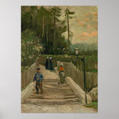 Van Gogh Path in Montmartre ポスター (正面)