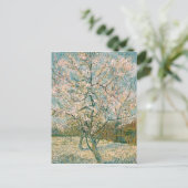 Van Gogh Pink Peach Tree in Blossom (F404) ポストカード (スタンド正面)