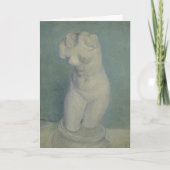 Van Gogh Plaster Torso - Classical Statuette Art カード (正面)