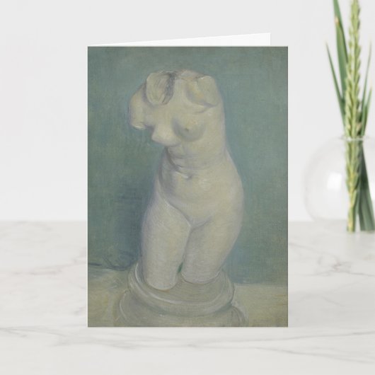 Van Gogh Plaster Torso - Classical Statuette Art カード (正面)