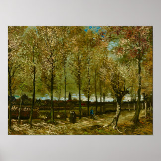 Van Gogh Poplars Near Nuenen Landscape  ポスター