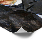 Van Gogh Portrait of Man with Mustache ポスター (角)