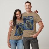 Van Gogh Raccoon Drunk Passes Out in Bathroom Meme Tシャツ (ユニセックス)