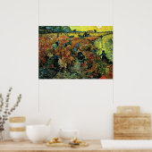 Van Gogh - Red Vineyards at Arles ポスター (キッチン)