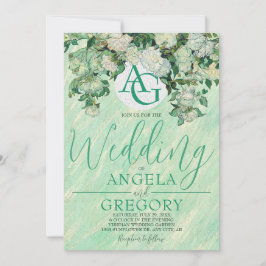Van Gogh Roses Wedding Invitation 招待状