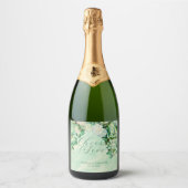 Van Gogh Roses Wine Label Sparkling Wine Labe スパークリングワインラベル (正面)