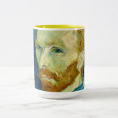 Van Gogh Self Portrait Coffee Mug ツートーンマグカップ (中央)