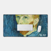 Van Gogh - Self Portrait Desk Mat デスクマット (キーボード&マウス)