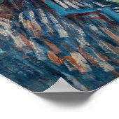 Van Gogh - Self Portrait with a Grey Felt Hat ポスター (角)