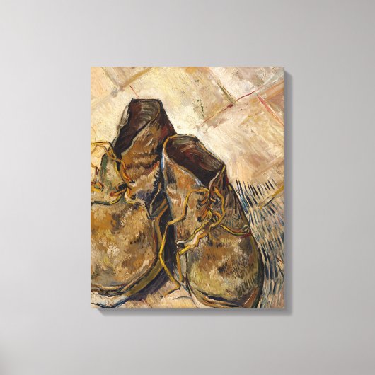 Van Gogh "Shoes" Canvas Print キャンバスプリント (正面)