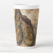 Van Gogh Shoes Latte Mug カフェラテマグ (正面)