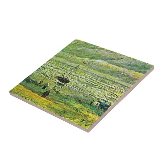 Van Gogh - Shores of Scheveningen, タイル (側面)