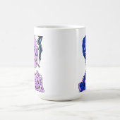 Van Gogh, Skeleton with a burning cigarette コーヒーマグカップ (中央)