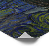 Van Gogh, Starry Nigh, classic painting ポスター (角)