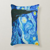 Van Gogh Starry Night アクセントクッション (正面(垂直))