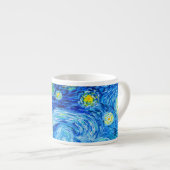 Van Gogh Starry Night エスプレッソカップ (正面右)
