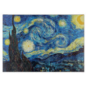 Van Gogh - Starry Night カッティングボード (正面)