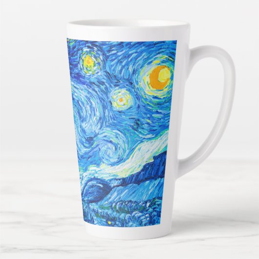 Van Gogh Starry Night カフェラテマグ (右)