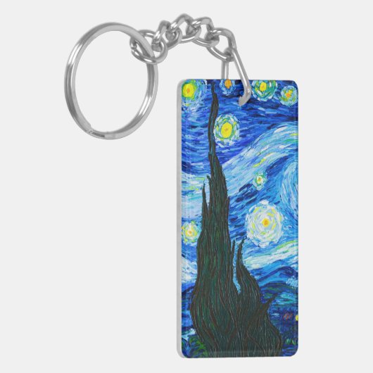 Van Gogh Starry Night キーホルダー (正面左)
