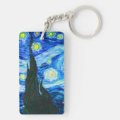Van Gogh Starry Night キーホルダー (裏面)