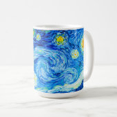 Van Gogh Starry Night コーヒーマグカップ (正面右)