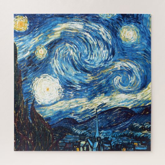Van Gogh - Starry Night ジグソーパズル (縦)