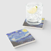 Van Gogh , “Starry Night” ストーンコースター (横)