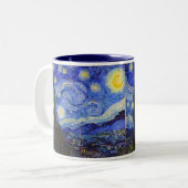 Van Gogh , “Starry Night” ツートーンマグカップ (正面左)