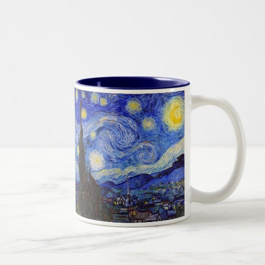 Van Gogh , “Starry Night” ツートーンマグカップ (右)