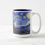 Van Gogh , “Starry Night” ツートーンマグカップ<br><div class="desc">私はGoghが好きな人のためにこのマグカップを作りました。</div>