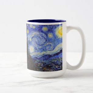 Van Gogh , “Starry Night” ツートーンマグカップ