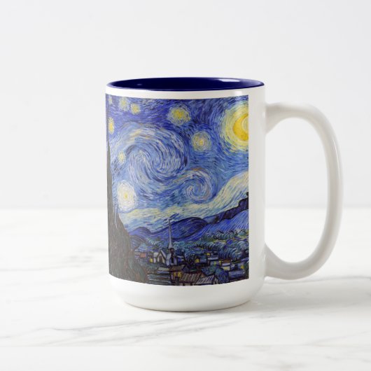 Van Gogh , “Starry Night” ツートーンマグカップ (右)
