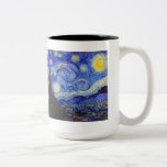 Van Gogh , “Starry Night” ツートーンマグカップ<br><div class="desc">私はVan Goghが好きな人のためにこのマグカップを作りました。</div>