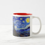 Van Gogh , “Starry Night” ツートーンマグカップ<br><div class="desc">私はVan Goghが好きな人のためにこのマグカップを作りました。</div>