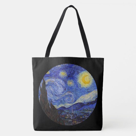 van Gogh , “ Starry Night ” トートバッグ (正面)