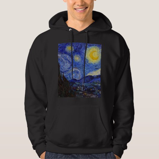 van Gogh ,“ “  ”Starry night ” パーカ (正面)