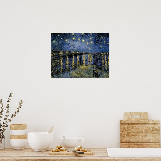 Van Gogh - Starry Night ポスター (キッチン)