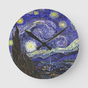 Van Gogh Starry Night ラウンド壁時計