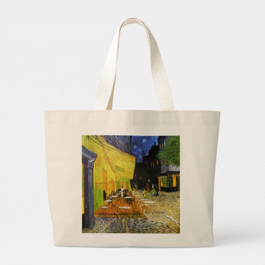 Van Gogh, “ Starry Night ” & “ Café Terrace ” ラージトートバッグ (裏面)