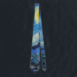 Van Gogh Starry Night. Impressionism vintage art ネクタイ<br><div class="desc">Van Gogh "The Starry Night" neck tie.</div>
