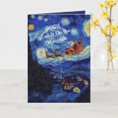 Van Gogh Starry Night St Nicholas In St Remy カード (黄色い花)